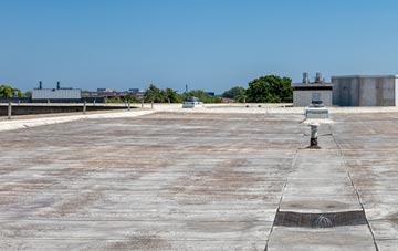 How End commercial flat roofing