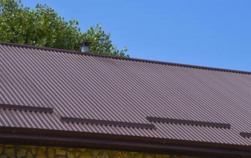 typical How End corrugated roof uses