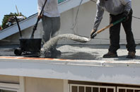 How End flat roofing repair